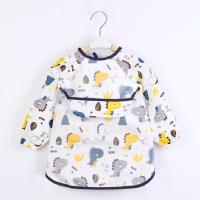 Baberos de manga larga para bebé, delantal impermeable para comer, arte de alimentación, recién nacido, eructo, 2 piezas - details 21