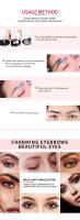 Kit de Tinte para Pestañas y Cejas ICONSIGN Mejorador de Pestañas Maquillaje para Ojos Herramientas de Tatuaje - details 3