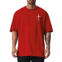 Camiseta deportiva de algodón para hombre, camisa holgada de media manga estilo Hip hop, cómoda y transpirable, Top con hombros caídos, Verano - details 9