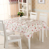 Mantel de plástico grueso para mesa de centro, tela de PVC, impermeable, transparente, a prueba de aceite, 2 piezas - details 0