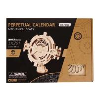 Robotime creativo DIY calendario perpetuo modelo de madera Kits de construcción montaje juguete para regalo para niños adultos Dropshipping LK201 - details 5