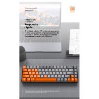 K68 Teclado mecánico inalámbrico Bluetooth de doble modo Bloque de color personalizado para juegos Teclado mecánico intercambio en caliente - details 8
