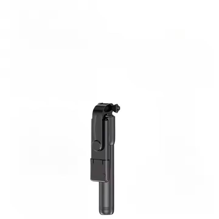 Palillo de autorretrato multifuncional negro con luz LED, control remoto inalámbrico, portátil y ligero, soporte trípode extensible para dispositivos iPhone/Android, accesorios de autorretrato |   Palillo de autorretrato moderno |   Trípode ajustable, pal - 1