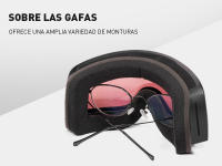 Kapvoe-Gafas de esquí para Snowboard, lentes de doble capa, antivaho, para nieve y Snowboard, para deportes al aire libre y esquí - details 3
