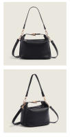 Bolso de Mano de Alta Gama Rojo Marrón Estilo Lonchera para Mujeres Moda Exterior de Comercio - details 9