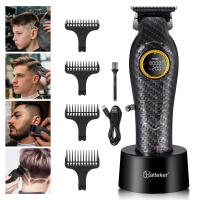 Hatteker-Motor sin escobillas de 8000RPM, cortadora de pelo profesional, cargador Base, pantalla LED, cortadora de pelo, Máquina para cortar cabello para hombres para el hogar - details 1