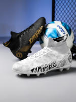 Uñas altas rotas, zapatos largos de entrenamiento de césped artificial, zapatos de fútbol profesional - details 11