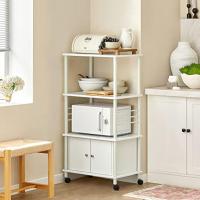 Carrito de Cocina, Metal, Estante de Cocina, Estante con Ruedas, Estantería de Cocina - details 4