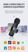 GGMM Micrófono Lavalier Inalámbrico 2023 para Grabación de Vídeo y Audio Portátil Mini Mic para iPhone Android Transmisión en Vivo para Juegos - details 8