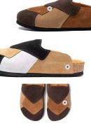 Xinziyu Private Label Zuecos de madera universales Tamaño 35-45 Color mezclado Cuero genuino Antideslizante Moda Corcho para mujeres y hombres - details 3