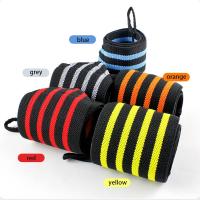 Muñequera de soporte para muñeca, muñequera de levantamiento de pesas para entrenamiento de gimnasio, Vendaje deportivo con lazo para el pulgar, correas de sujeción, envolturas para muñeca, 1 par - details 3