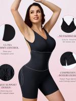 Mono Moldeador Sin Costuras Y Sin Espalda, Moldeador Corporal Simple Y Suave Con Control del Abdomen, Ropa Interior Y Moldeadora - details 3
