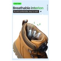 Botas de Seguridad Impermeables para Hombres Botas de Trabajo Indestructibles con Punta de Acero - details 19