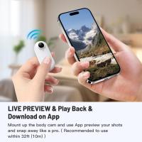 Mini Cámara de Cuerpo Wearable 1080P Ideal para Trabajo, Viajes, Paseos de Mascotas Mano de Presa - details 2