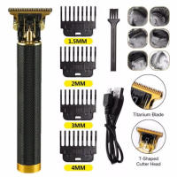Recortadora profesional novedosa, cortadora, corte de barba, peluquería inalámbrica, máquina de afeitar - details 1
