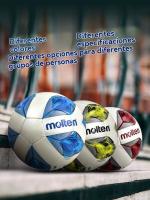 Talla 5 Balón de fútbol Molten 3200 - Cosido a mano resistente al desgaste para competición y entrenamiento adulto,voleibol de playa para adultos, balones de fútbol para adultos, deportes de equipo - details 4
