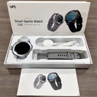 S4 Ultra Fashion Relojes inteligentes Hombres 1,53 Pulgadas, AMOLED,GPS Track,Brújula,NFC， 100 + Modo Deportivo, llamada Bluetooth,Encontrar el teléfono，Batería de 300 Ma,Impermeabilización de La salud de las Mujeres Pulsera inteligente 2025，Para iOS - details 0