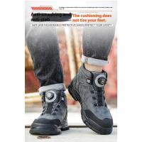 Botas de Trabajo para Hombres Zapatos de Acero con Botones Giratorios Botas de Seguridad - details 6