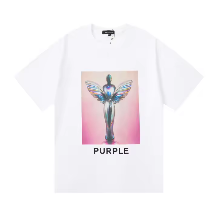 Camiseta casual con estampado del trofeo Liberty para hombre y mujer, cuello redondo y manga corta. - 1