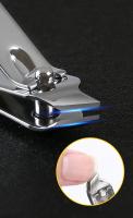Juego de Herramientas de pedicura, 8 piezas, portátil, cortador de uñas de acero inoxidable y tijeras de pedicura - details 4