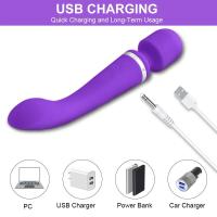 Potente vibrador AV de 20 velocidades, varita, consolador, juguete sexual, estimulador del clítoris, punto G, 2 motores, juguete para adultos para mujeres y parejas 18 - details 7