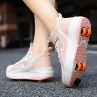 Zapatos de Patines de 4 Ruedas Unisex Novedad para Niños y Niñas Material de Forro de Viscosa/Poliéster Suela de Syntéticos - details 6