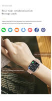 Reloj inteligente Hombres Watch 9 Ultra Series 8 Llamada Bluetooth,Recibir información sobre WhatsApp,Serie NFC,GPS rasteador,presión arterial, oxígeno en sangre,monitoreo de frecuencia cardíaca,climmpre muestra,Fitness de temperatura corporal,impermeable - details 5
