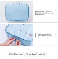 Organizador de viaje impermeable, 9 piezas, neceser, organizador de ropa - details 2