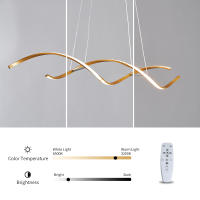 Luces colgantes LED modernas para sala de estar, comedor, Bar, cocina, trabajo, hogar inteligente, Alexa, Google, RC, accesorios de lámpara colgante - details 5