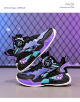 Zapatos de niño otoño entrenamiento profesional zapatillas de baloncesto para niños medianos y mayores zapatos deportivos para niños estudiantes de niños modelos de otoño e invierno - details 14