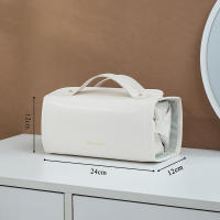 Neceser de maquillaje plegable y extraíble con bolsa de almacenamiento de gran capacidad, apto para viajes y salidas - details 4