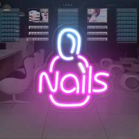 Letrero de neón para uñas, manicura, tienda de belleza, salón de casa, decoración de pared, letreros luminosos Led, regalo de Navidad, luces de letrero de neón USB, tatuaje led - details 4