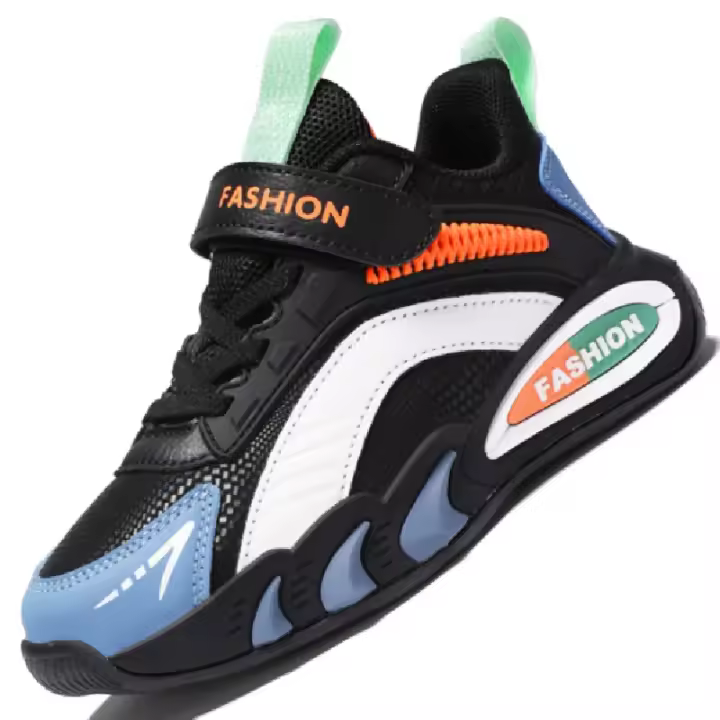 Nuevos Zapatos Deportivos para Niños Otoño 2024 Zapatillas Informales de Cuero de Moda - 1