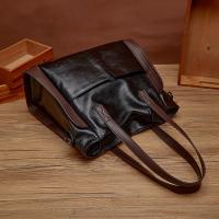 Bolso de piel sintética con asa superior para mujer, bandolera femenina de gran capacidad, diseño de lujo - details 14