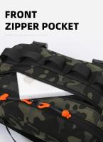Mochila táctica de pecho para acampar Bolsa de cintura para gimnasio al aire libre - details 5
