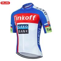 Conjunto de maillot Tinkoff Saxo Bank, traje de ciclismo de verano transpirable, triatlón de ciclismo de montaña - details 14