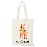 Bolso de lona, ​​regalos de Navidad a la moda, bolsos nuevos, bolso de mujer de dibujos animados, bolsas de tela, bolso de mano, comprador ecológico, compras, playa, mujer - details 9