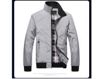 Chaqueta ligera para hombre, cazadora informal para exteriores, abrigos Bomber ajustados, ropa de trabajo de negocios, primavera y otoño - details 5