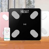 AYEVIN-báscula de grasa corporal con Bluetooth, balanza electrónica inteligente, Led, Digital, para baño, Analizador de composición corporal - details 1