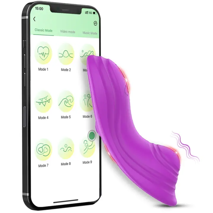 Vibrador inalámbrico con Control por aplicación, juguete sexual para adultos, bragas para mujer, estimulador de clítoris y vagina, masajeador, Maturbator femenino, Sex Shop - 1