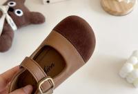 Zapatos de cuero para niños y niñas, calzado de princesa antideslizante, versátil y Chic, de fondo suave, estilo coreano, a la moda, novedad de otoño, 2024 - details 10