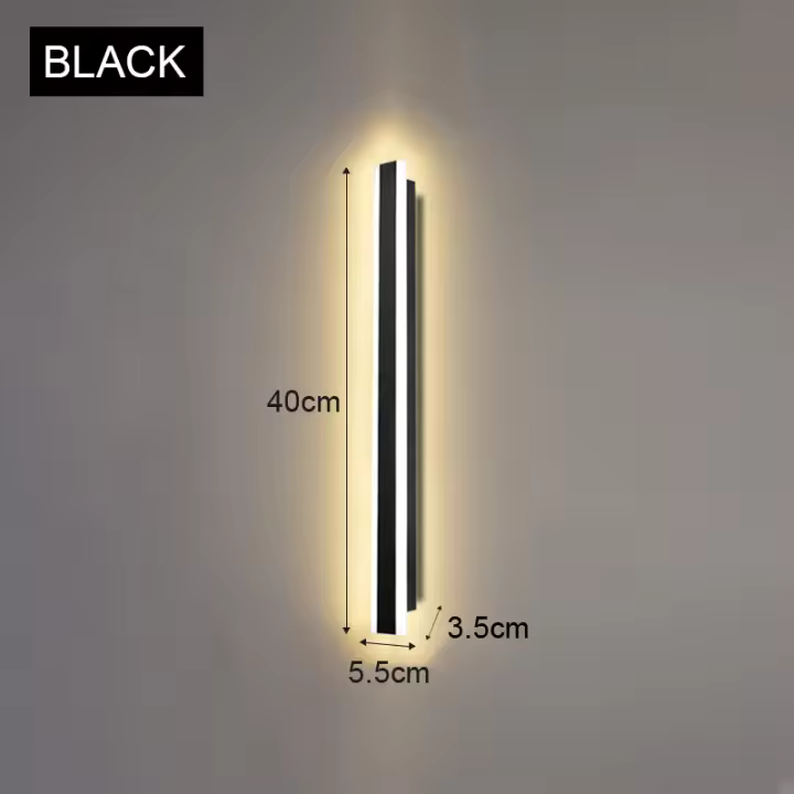 Lámpara de Pared LED Moderna Impermeable Decoración de Villa de Balcón Jardín 110V 220V Luminair - 1