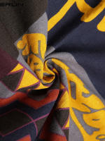 Ropa Árabe Para Hombres Kaftán Islámico De Algodón Con Rayas Traje Dubai Abaya Retro De Verano Y Otoño Estilo Casual - details 31