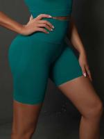 Yoga mujeres sin costuras gimnasio entrenamiento cintura alta Push Up Fiess deportes ciclismo pantalones cortos - details 51