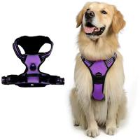 Chaleco reflectante sin tirones para perro, correa ajustable de nailon para el pecho, correa transpirable para perro, chaleco para perro grande y mediano - details 2