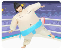 Ropa de Halloween inflable de Sumo de Japón, Conferencia Anual, actuación de comedia: Vestido de marioneta grande, versión gruesa - details 19