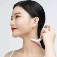 Masajeador Facial eléctrico con luz roja, dispositivo para el cuidado de la piel, con LED, calefacción, vibración y tensores - details 1