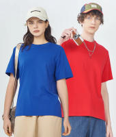 Camiseta de Algodón 100% de Calidad Unisex Cuello Redondo Manga Corta Para Primavera/Verano - details 4