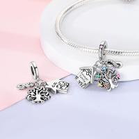 Dijes de plata de ley 925 para pulseras y collares, colgantes para pasaporte de avión, cuentas, dijes de mariposa y libélula, joyería para mujer - details 1