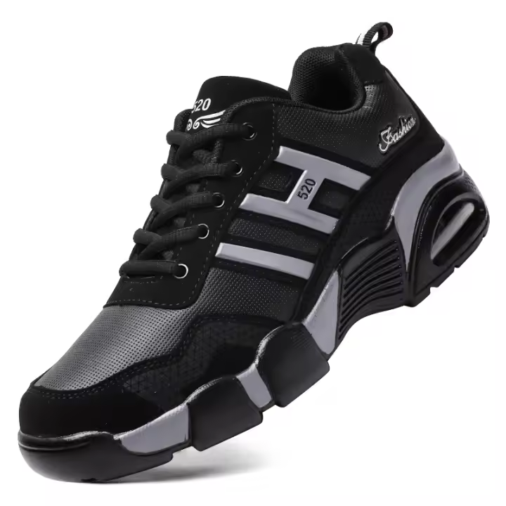 Ropa deportiva casual para hombre, zapatillas de baloncesto antideslizantes con colchón de aire, impermeables, cómodas, tenis 8 - 1